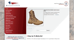 Desktop Screenshot of belleville-boots.com